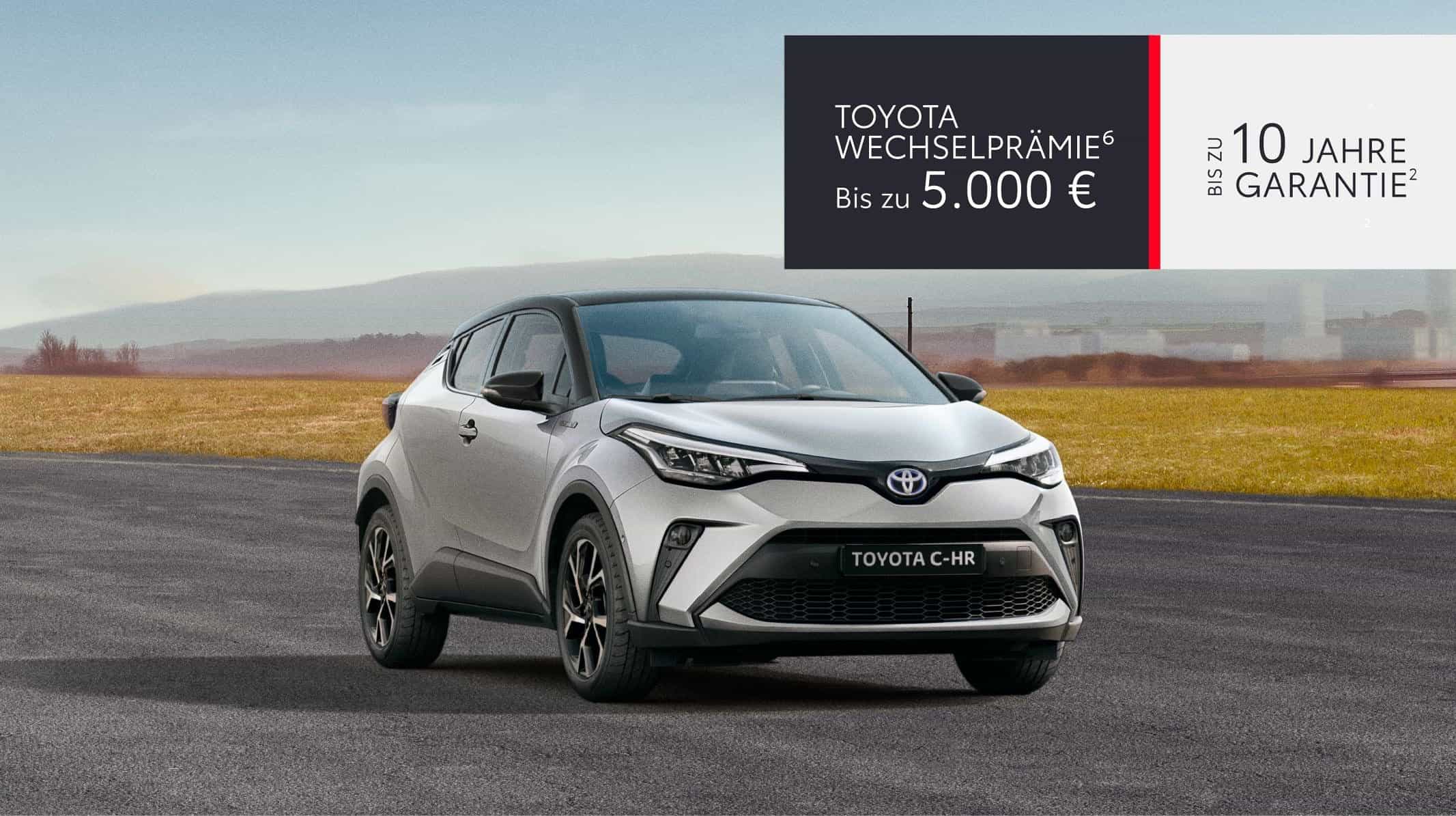 Toyota C-HR Touring Sports Hybrid Praemie im Autohaus Metzger